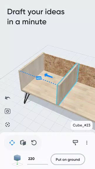 Moblo - 3D furniture modeling Screenshot 2 