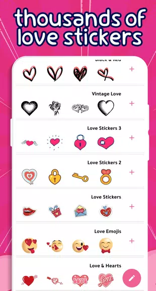 Love Stickers - WASticker Screenshot 3 