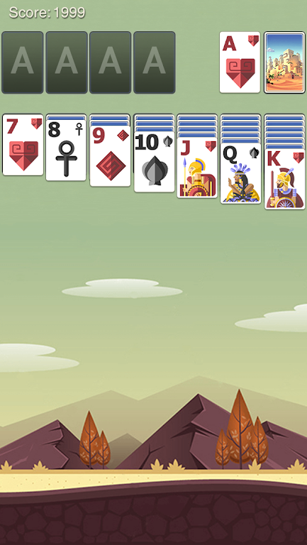 Solitaire Ancient Fable Theme Screenshot 1 