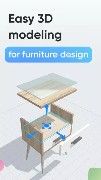 Moblo - 3D furniture modeling Screenshot 1 