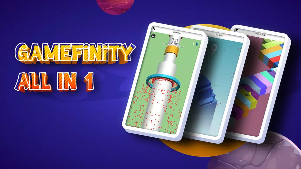 GameFinity: Arcade Mini games Screenshot 1