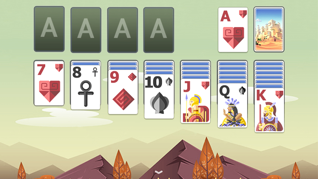 Solitaire Ancient Fable Theme Screenshot 3 