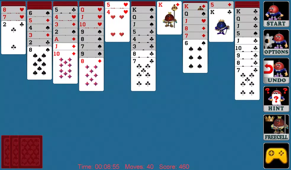 Spider Solitaire Live Cards Screenshot 2