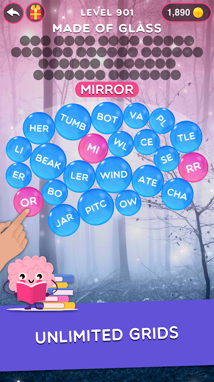 Word Magnets - Puzzle Words Screenshot 1