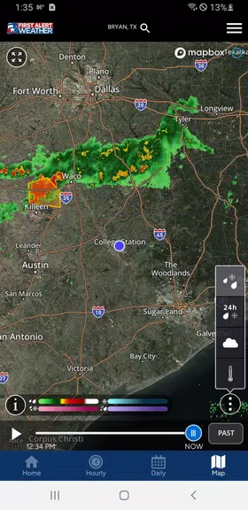 KBTX First Alert Weather Screenshot 3 