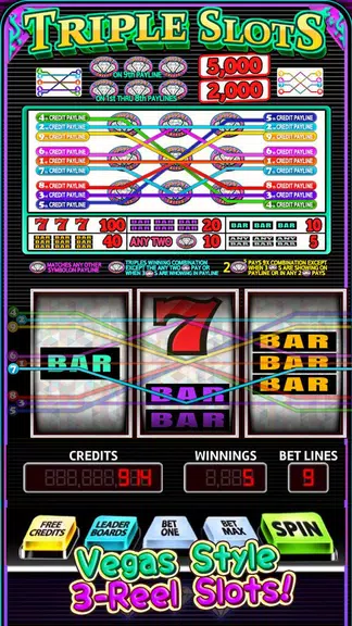 Triple Slots - 9 Paylines Screenshot 2