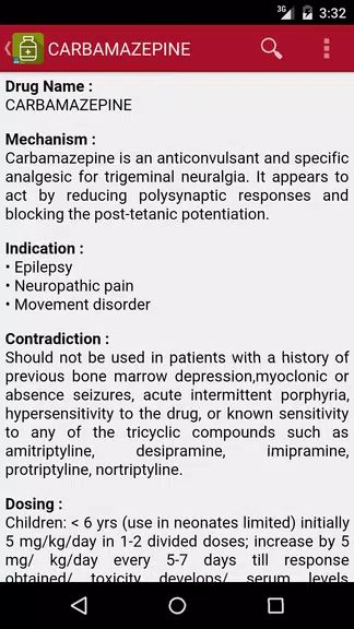 Drug Center - Pediatric Oncall Screenshot 3 