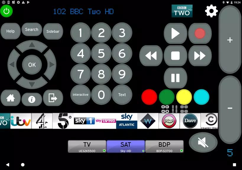 MyAV Universal Remote Control Screenshot 3 