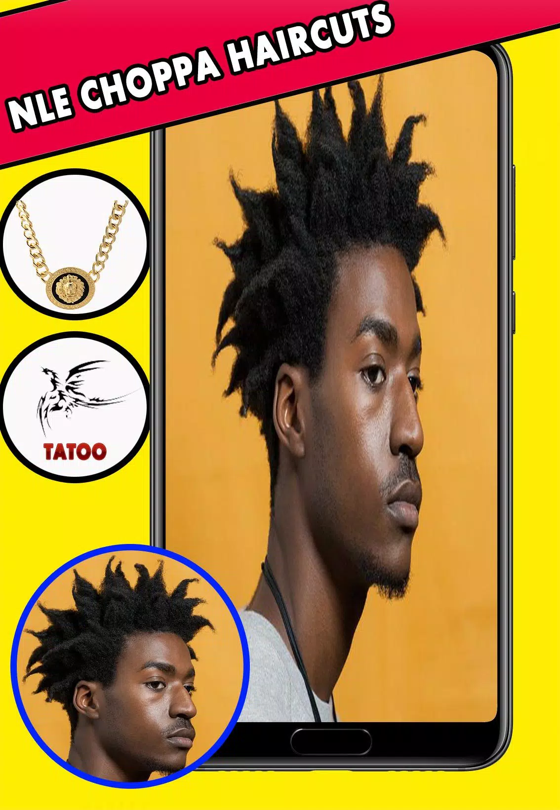 Nle Choppa Haircut Stickers Screenshot 2 