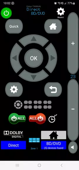 MyAV Universal Remote Control Screenshot 2 