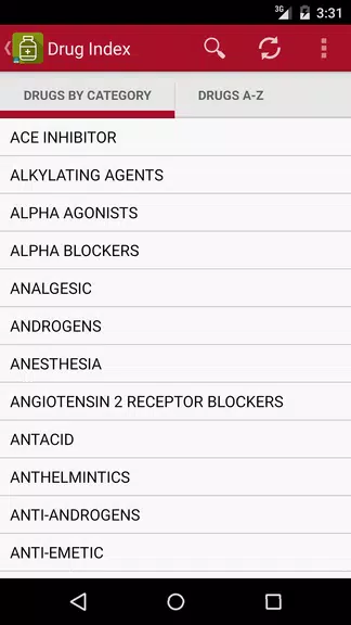 Drug Center - Pediatric Oncall Screenshot 2 