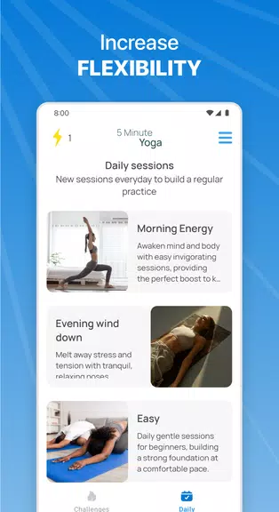 5 Minute Yoga Screenshot 3 