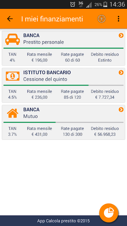 Calcola Prestito Screenshot 1