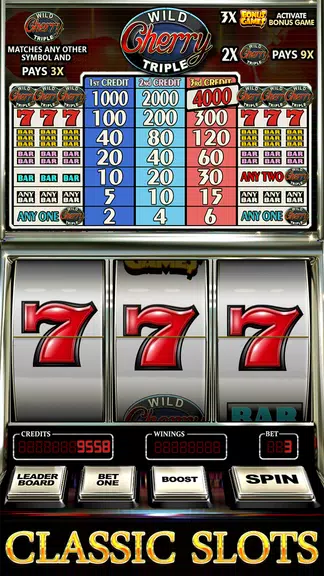 Wild Triple Cherry Slots Free Screenshot 1