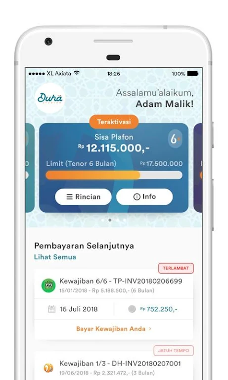 Duha Syariah - Bebas Riba Screenshot 3