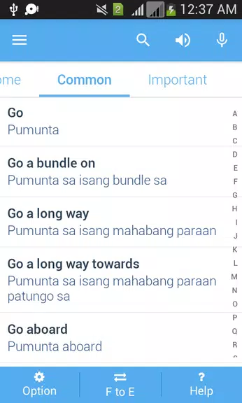 Filipino Dictionary Multifunct Screenshot 4