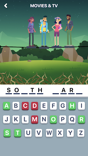 Hangman _ _ _ _ Free Classic Hidden Word Game Screenshot 3