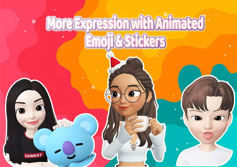 3D avatar maker, Emoji Maker S Screenshot 1