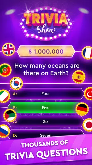 Trivia Game: Millionaire Quiz Screenshot 1