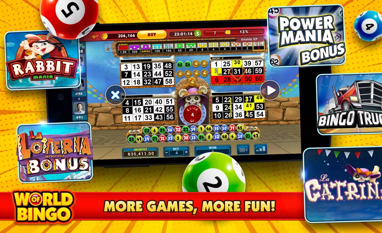 World of Bingo™ Casino with free Bingo Card Games Screenshot 1