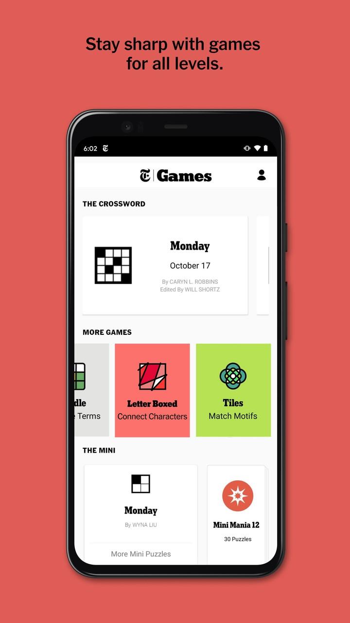 NYT Games: Word Games & Sudoku Screenshot 4