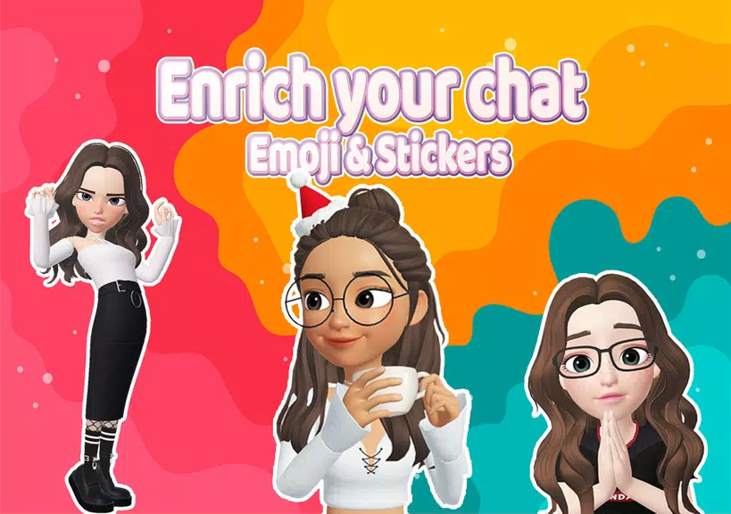 3D avatar maker, Emoji Maker S Screenshot 3