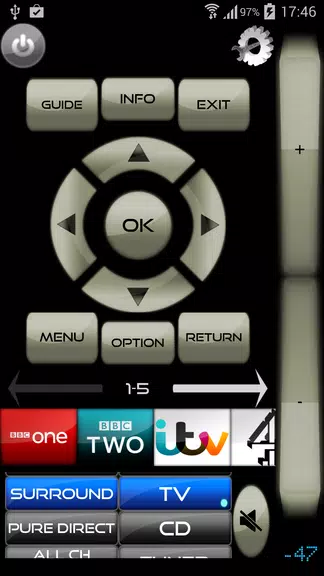 MyAV Sky Q Remote Control Screenshot 2