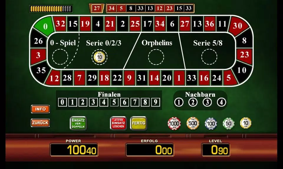 Merkur Roulette Screenshot 3