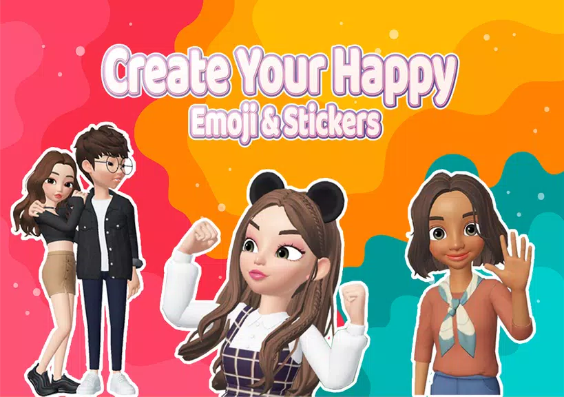 3D avatar maker, Emoji Maker S Screenshot 4