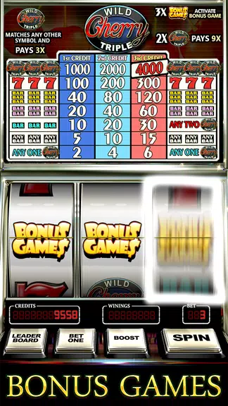 Wild Triple Cherry Slots Free Screenshot 4