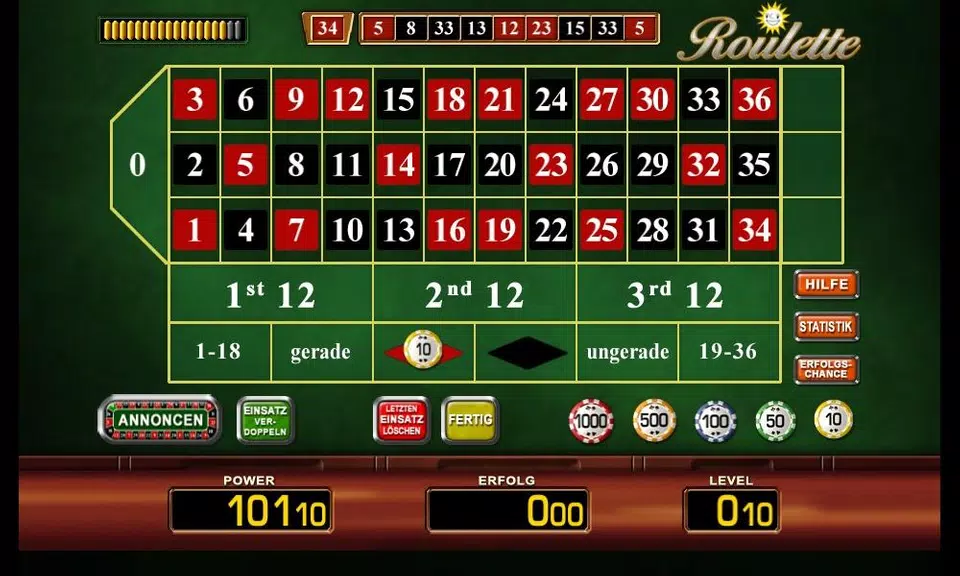 Merkur Roulette Screenshot 1