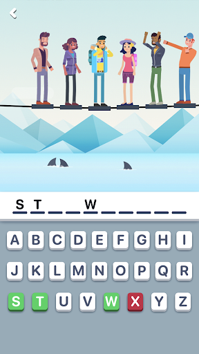 Hangman _ _ _ _ Free Classic Hidden Word Game Screenshot 2