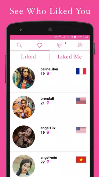 Agapi - Free International Dating App Screenshot 3 