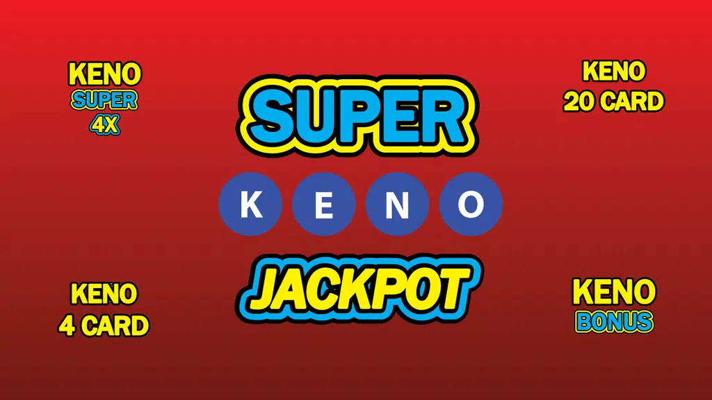 Keno Super Jackpot Screenshot 1