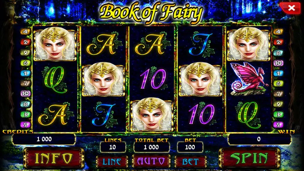 Book of Fairy - slot Screenshot 1