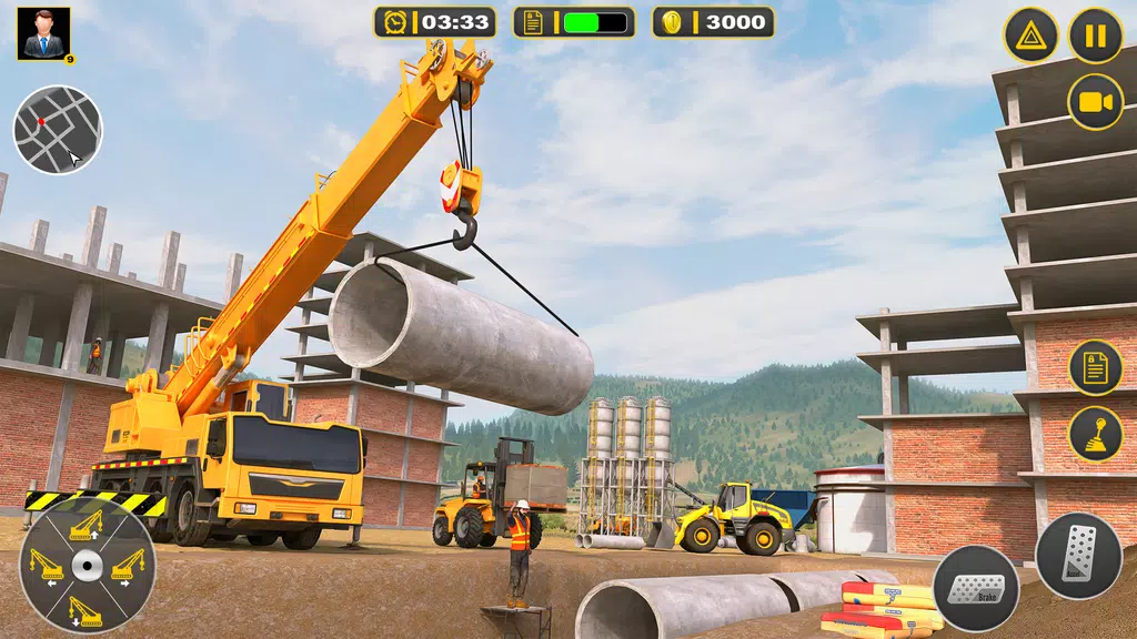 Real Construction Truck Games Screenshot 1