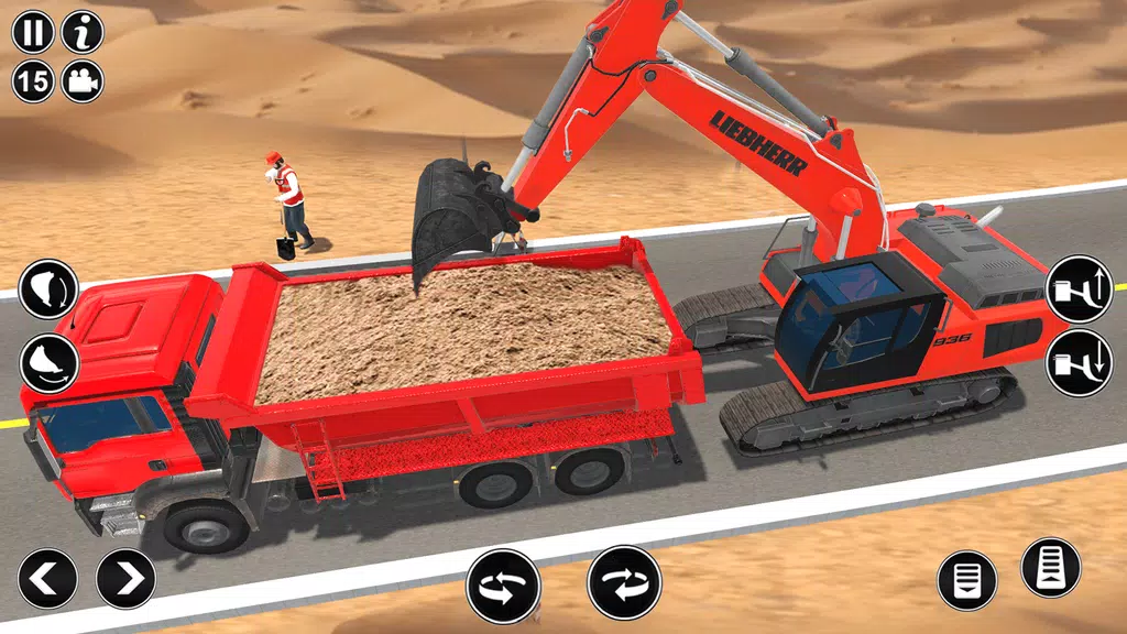 Real Construction Truck Games Screenshot 4