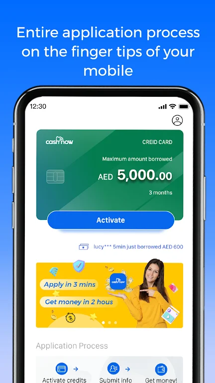 CashNow - Mobile Cash Loan App Screenshot 1