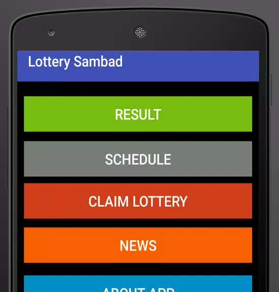 Sambad Result - Today's Lotter Screenshot 1