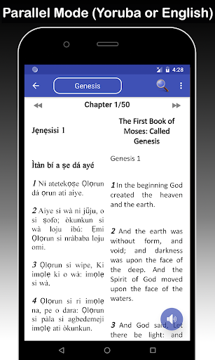 Yoruba & English Bible - With Full Offline Audio Screenshot 4 