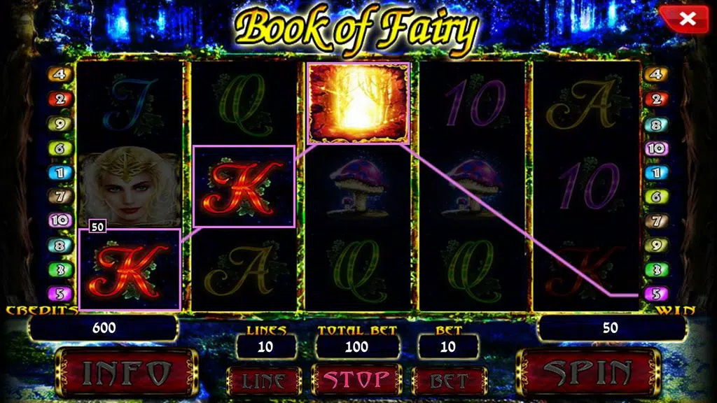 Book of Fairy - slot Screenshot 3