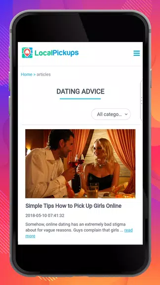 Local Pickups - Your Dating Guide Screenshot 2