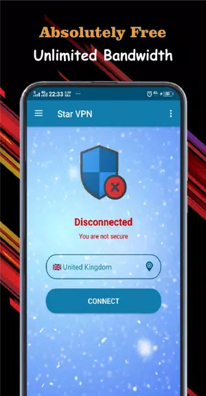 VPN Private Proxy - Unblock Websites (Star VPN) Screenshot 1 