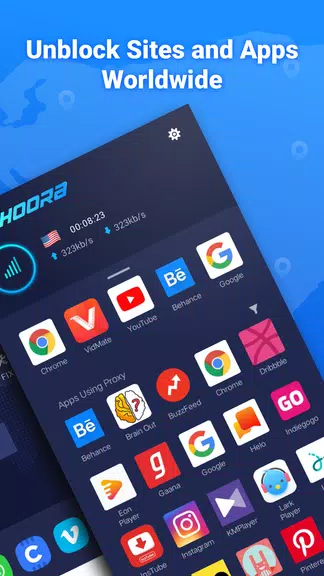 Shoora VPN Free Unblock Site VPN Browser Screenshot 2