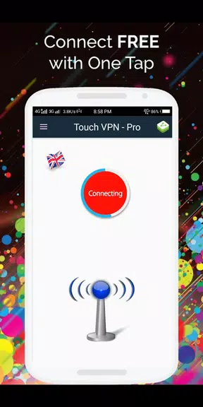 Touch VPN Pro - Unlimited•Free•Proxy Screenshot 2 