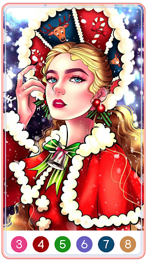 Christmas Paint by Number Screenshot 4