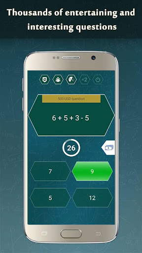 Math Millionaire Screenshot 2