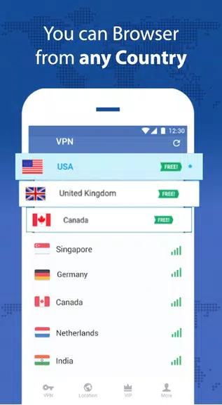 Holl-a Vpn & Proxy Unblocker Screenshot 2