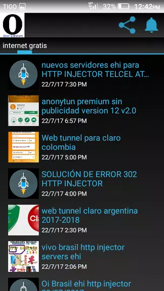 Internet gratis VPN Screenshot 2 