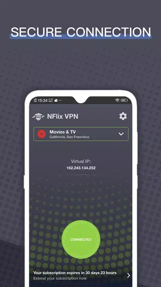 Nflix VPN: Fast WiFi VPN Proxy Screenshot 4 